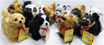 Walking light controlled dog (mixed colors)   ITEM NO.： W017531