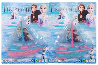 Frozen electric sailboat   ITEM NO.： W013695