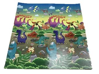 Four Forest Dinosaurs (heat transfer printing)   ITEM NO.： W015853