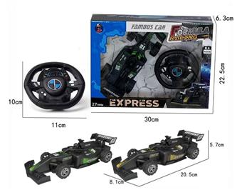 Two way F1 remote control car body 2 pieces of size 5 AA not included remote control 2 pieces of size 5 AA not included   ITEM NO.： W005416