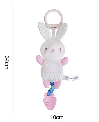 Plush toy wind chime gum bunny   ITEM NO.： W011839