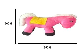 (Customizable) Cute Pony Doll Plush Toy Children's Cloth Doll Zodiac Mascot   ITEM NO.： W011200