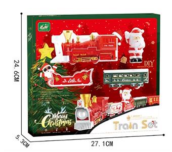 Christmas train travels in two modes (train sound)   ITEM NO.： W004925