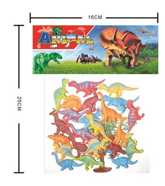 Soft rubber dinosaur   ITEM NO.： W006450