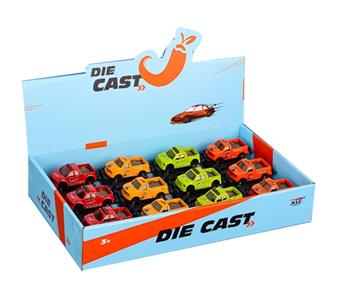 2 alloy inertia stunt pickup trucks (12 pieces/box)   ITEM NO.： W012102