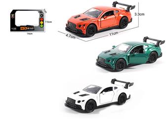 English 1:36 die cast zinc alloy Bentley GT car model   ITEM NO.： W009414