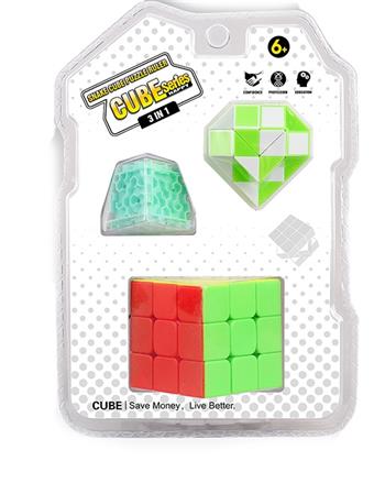 Real color Rubik's Cube Maze Education Set   ITEM NO.： W015763