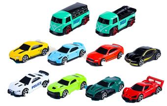 9-piece sliding alloy car set   ITEM NO.： W012179
