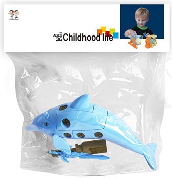 Disassemble and assemble deformed dolphin   ITEM NO.： W016838