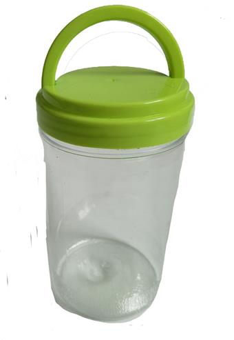 Pull and blow green lid small bucket   ITEM NO.： W007684
