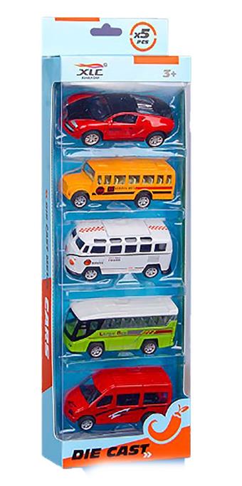 5 alloy regenerative cars (4 buses+1 simulation car)   ITEM NO.： W005290