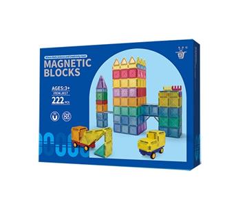 Magnetic tile building blocks   ITEM NO.： W015441