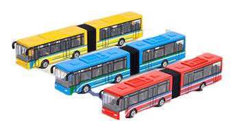 Alloy double section electric rail bus (3 colors)   ITEM NO.： W011965