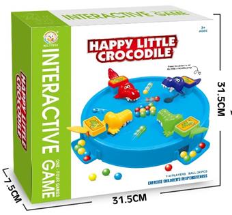 4-person interactive crocodile game console   ITEM NO.： W006162