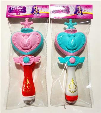 Sparkling Peach Heart Magic Wand   ITEM NO.： W011081