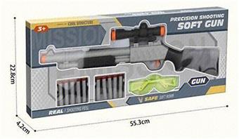 Military Air Pressure Soft Bullet Gun   ITEM NO.： W005949