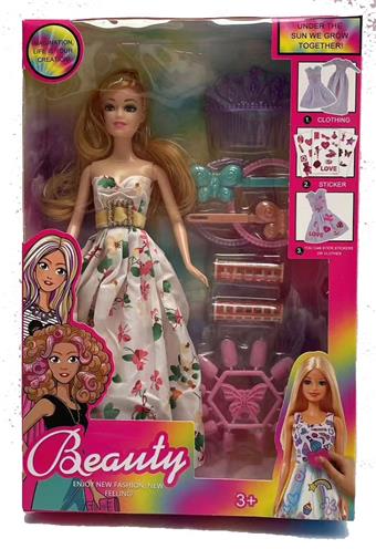 11.5-inch full body Barbie dress   ITEM NO.： W012506