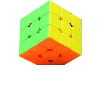 Real color third-order Rubik's Cube   ITEM NO.： W015663