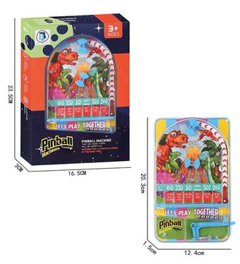 Pinball Plate - Dinosaur   ITEM NO.： W004747