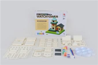 Self decoration painting - Watchtower   ITEM NO.： W006843