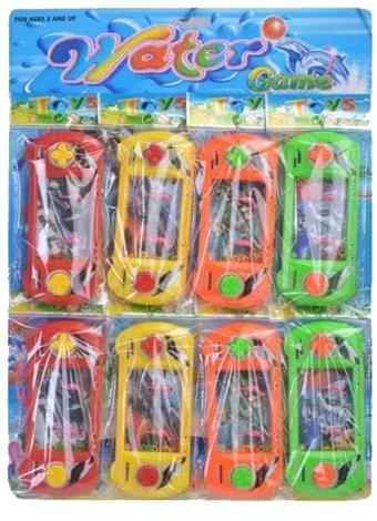 Hanging board with 8 solid color game consoles and water dispensers   ITEM NO.： W013466