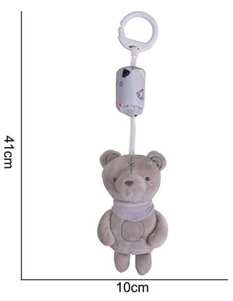 Plush Toy [New Wind Chime] Grizzly Bear   ITEM NO.： W011419