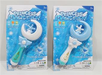 Blue Sparkling Moon Magic Wand   ITEM NO.： W011032