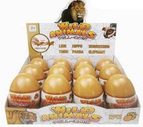4-inch Warrior Animal 6 models with 12 color mixed packaging (CPC) (12PCS whole box price)   ITEM NO.： W017220