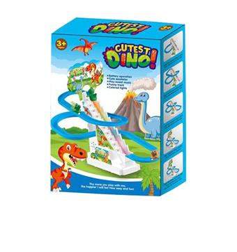 Electric stair climbing dinosaur (lighting and music)   ITEM NO.： W015206