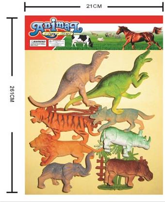 Soft rubber animals   ITEM NO.： W006465