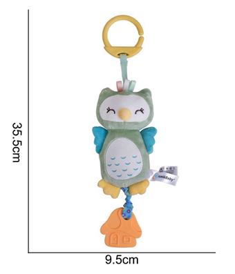 Plush toys, wind chimes, dental glue, owl   ITEM NO.： W011865