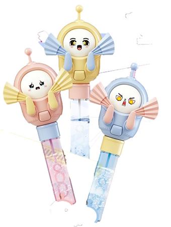 Facial expression changing bubble stick (12PCS)   ITEM NO.： W014102