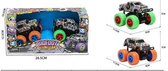 Alloy graffiti dual inertia swing car   ITEM NO.： W006182