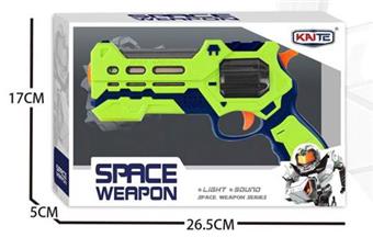 Sound and light space revolver   ITEM NO.： W018410