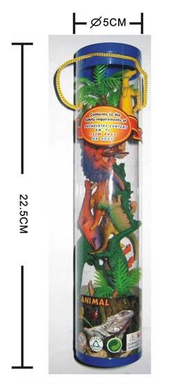 Environmentally friendly soft rubber dinosaur   ITEM NO.： W006414
