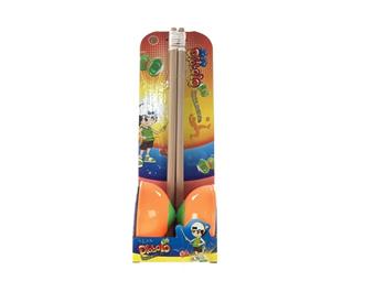 Wooden stick diabolo   ITEM NO.： W008064