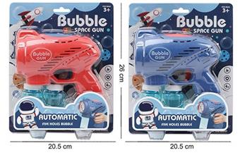 5-hole space fully automatic bubble gun   ITEM NO.： W013922