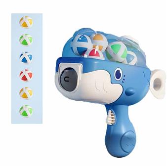 Whale Ball Ball Gun Blue+6 Balls   ITEM NO.： W008892