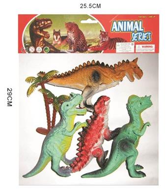 Soft rubber animals   ITEM NO.： W006447