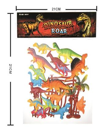 Soft rubber dinosaur   ITEM NO.： W006461