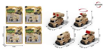 Inertial military vehicle desert color   ITEM NO.： W002793