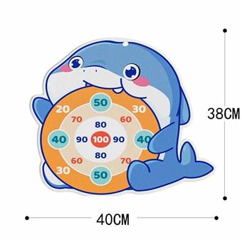 Whale target+hook   ITEM NO.： W008890