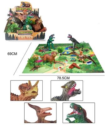 Vinyl Set Dinosaur World   ITEM NO.： W006561