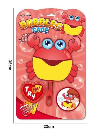 Cute expression bubble stick (crab)   ITEM NO.： W013888