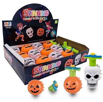 Halloween Skull Pumpkin Music Top English Packaging (GCC)   ITEM NO.： W040503