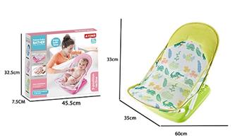 Green baby multifunctional shower chair with pillow   ITEM NO.： W028794