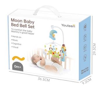 Moon Baby Bed Bell Set   ITEM NO.： W037311