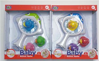 Bathroom shark net fishing duck 2 mixed 4 (PCS)   ITEM NO.： W035135
