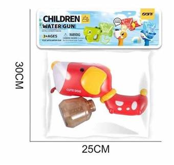 Cute Laifu Dog Electric Continuous Water Gun (PVC Bag)   ITEM NO.： W026764