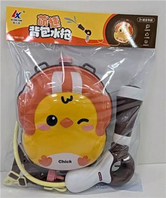 Cute pet chick backpack water gun   ITEM NO.： W023919